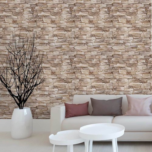 Adesivo de parede Papel de Parede Pedras Canjiquinha 21